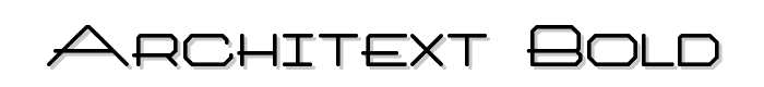 Architext Bold font